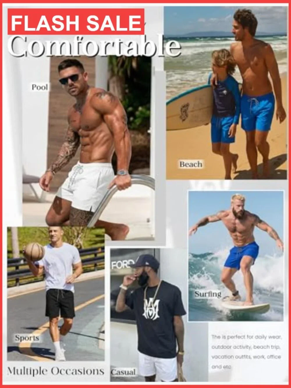 Men's Swim Trunks 7